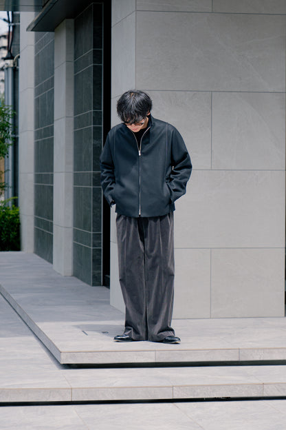 MODIFIED SLEEVE ZIP BLOUSON