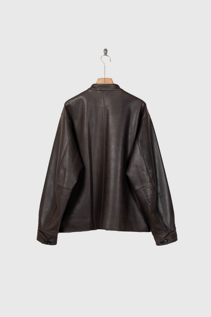 Steer Leather Racer Jacket