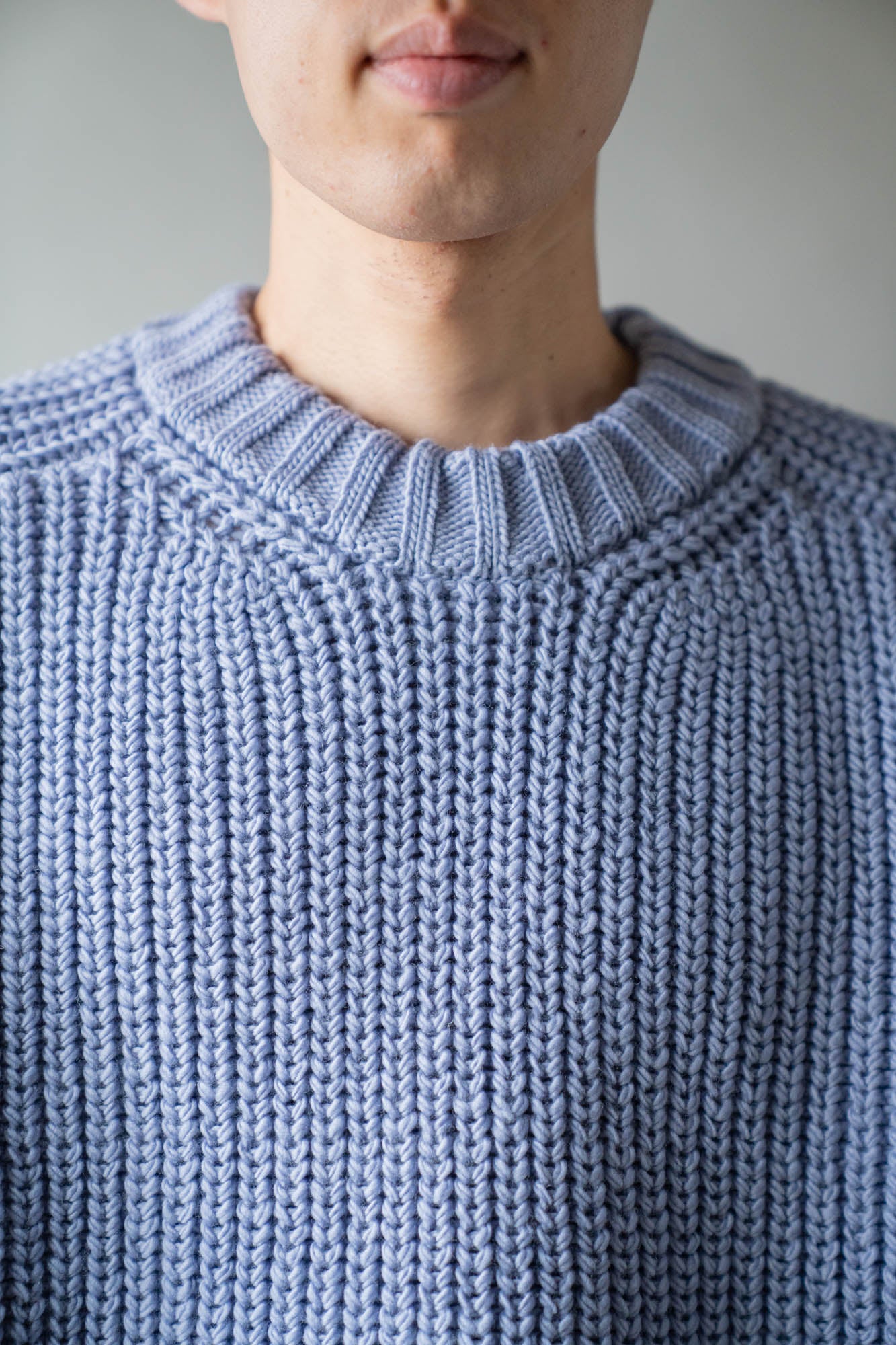 Belt. Slit Knit in Merinos d`Arles
