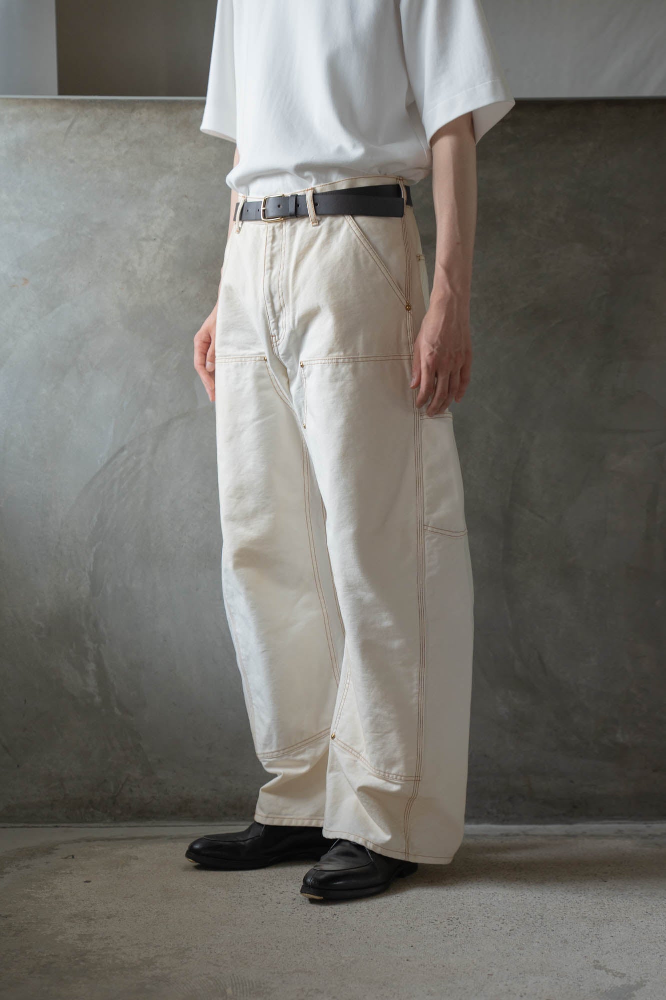 3D cutting painter pants