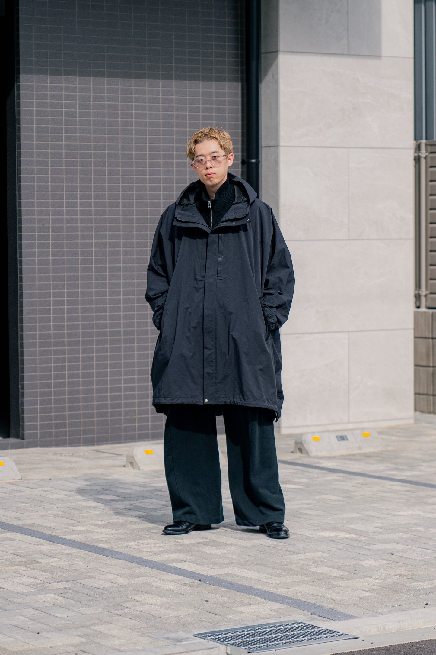 high density twill water repellent blouson