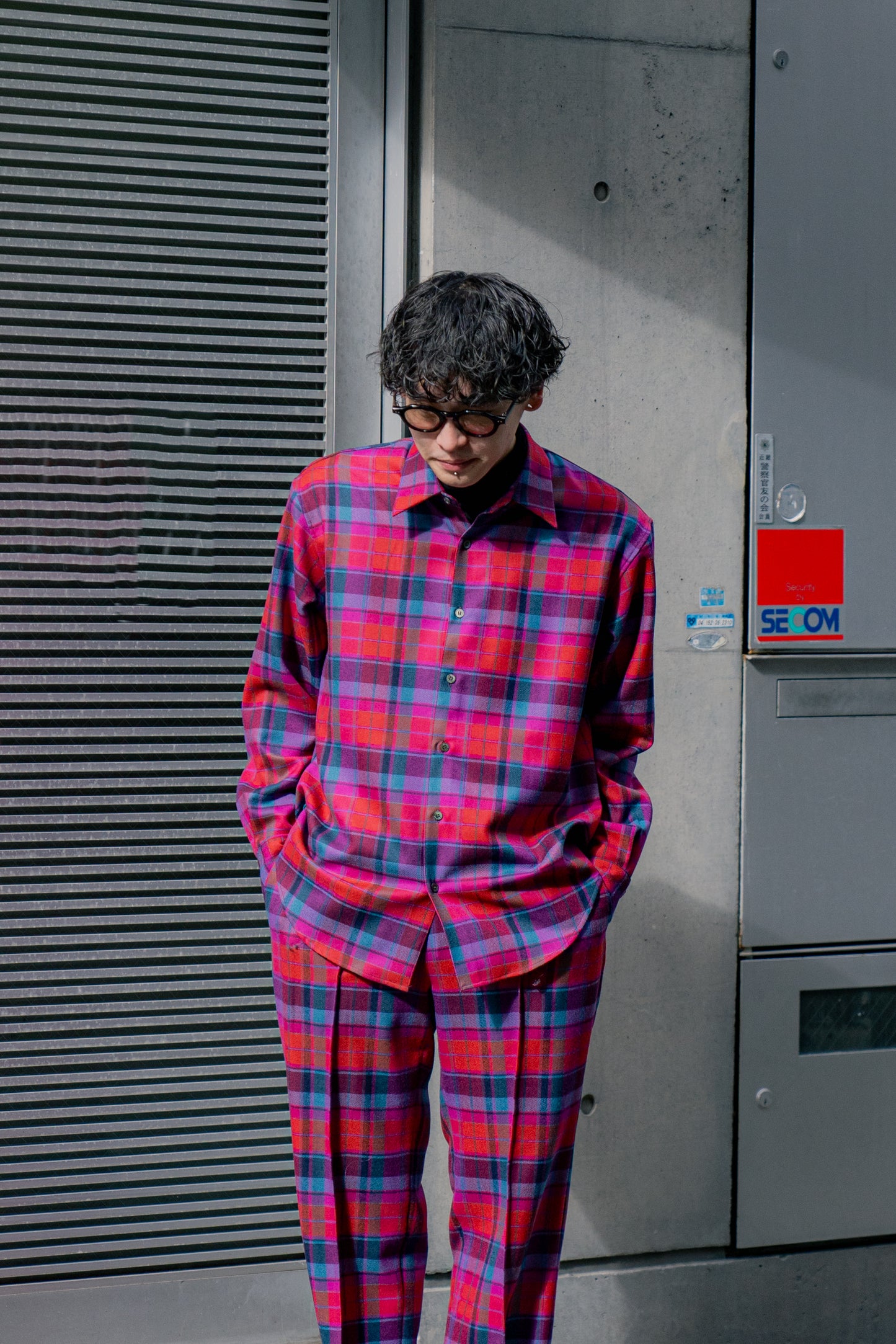 Wool Check Shirt