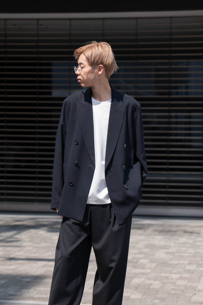UNLINED NAVY BLAZER