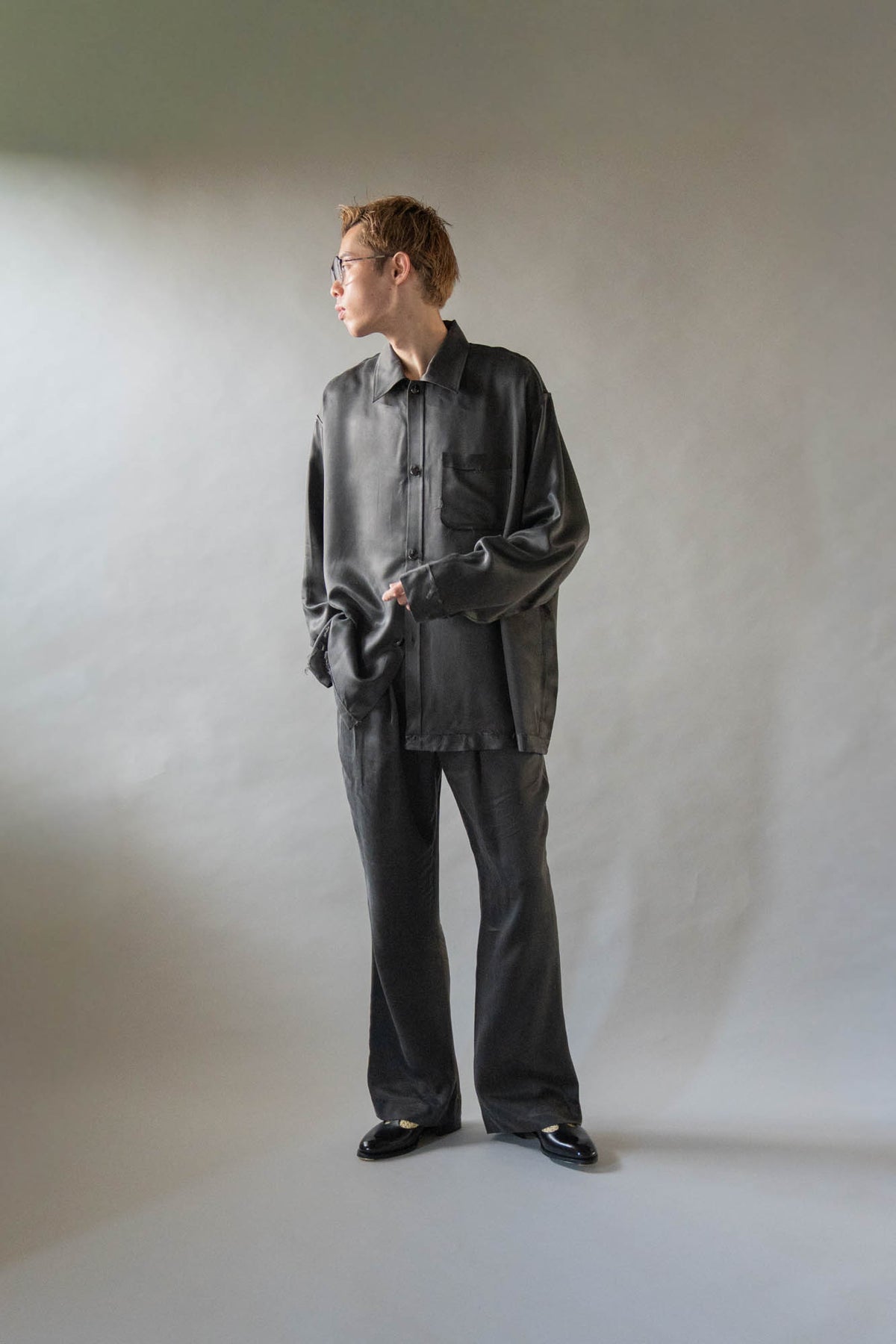 2TUCK EASY TROUSERS - CUPRO