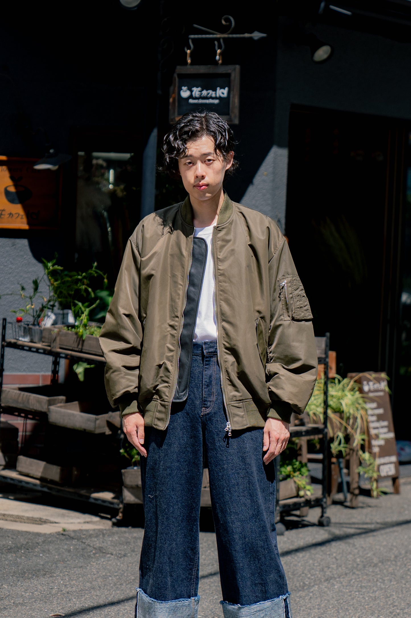 OVERSIZED FLIGHT JACKET