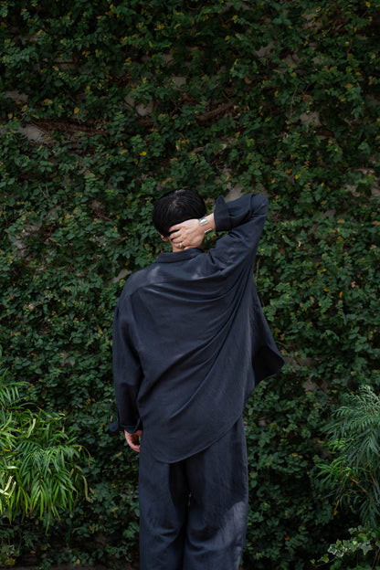 Linen Silk Wide Shirts