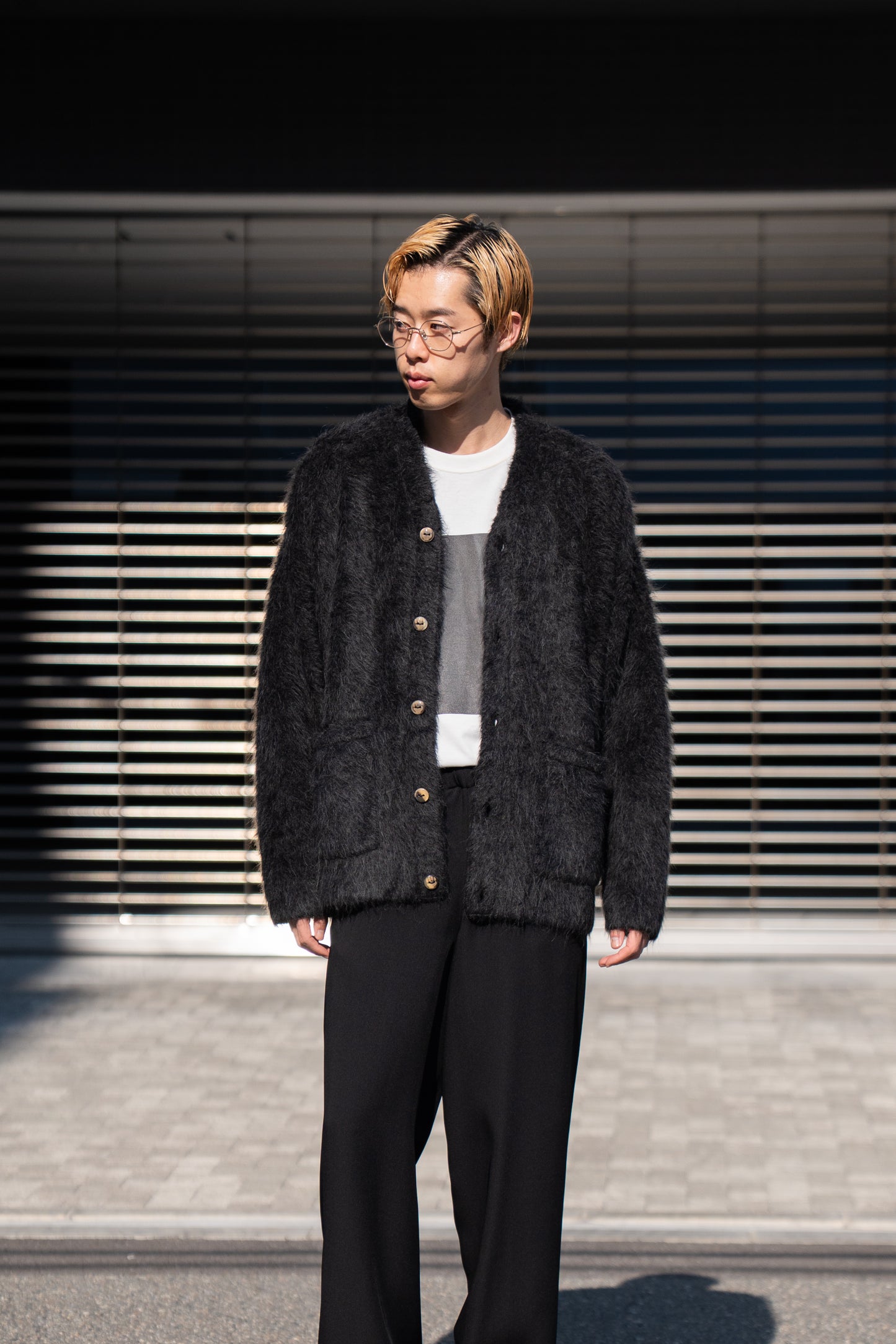 Suri Alpaca Cardigan