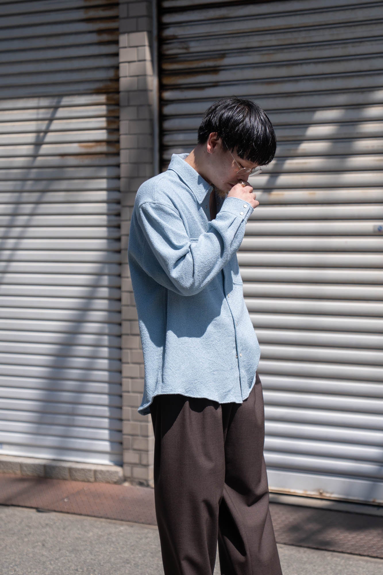 TOWEL WRAP WORK SHIRT