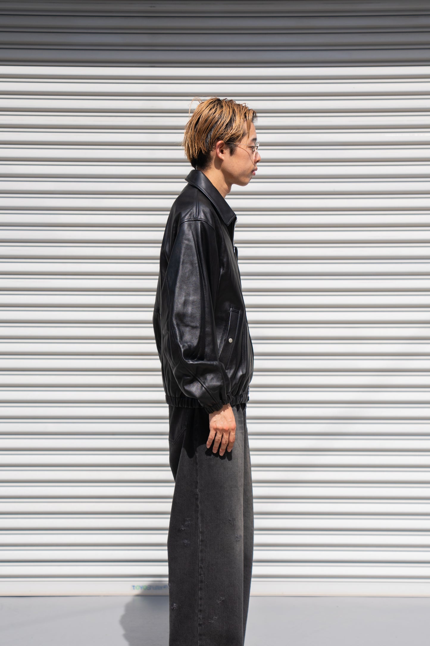 SHEEP LEATHER FLIGHT JACKET(ST.1219)