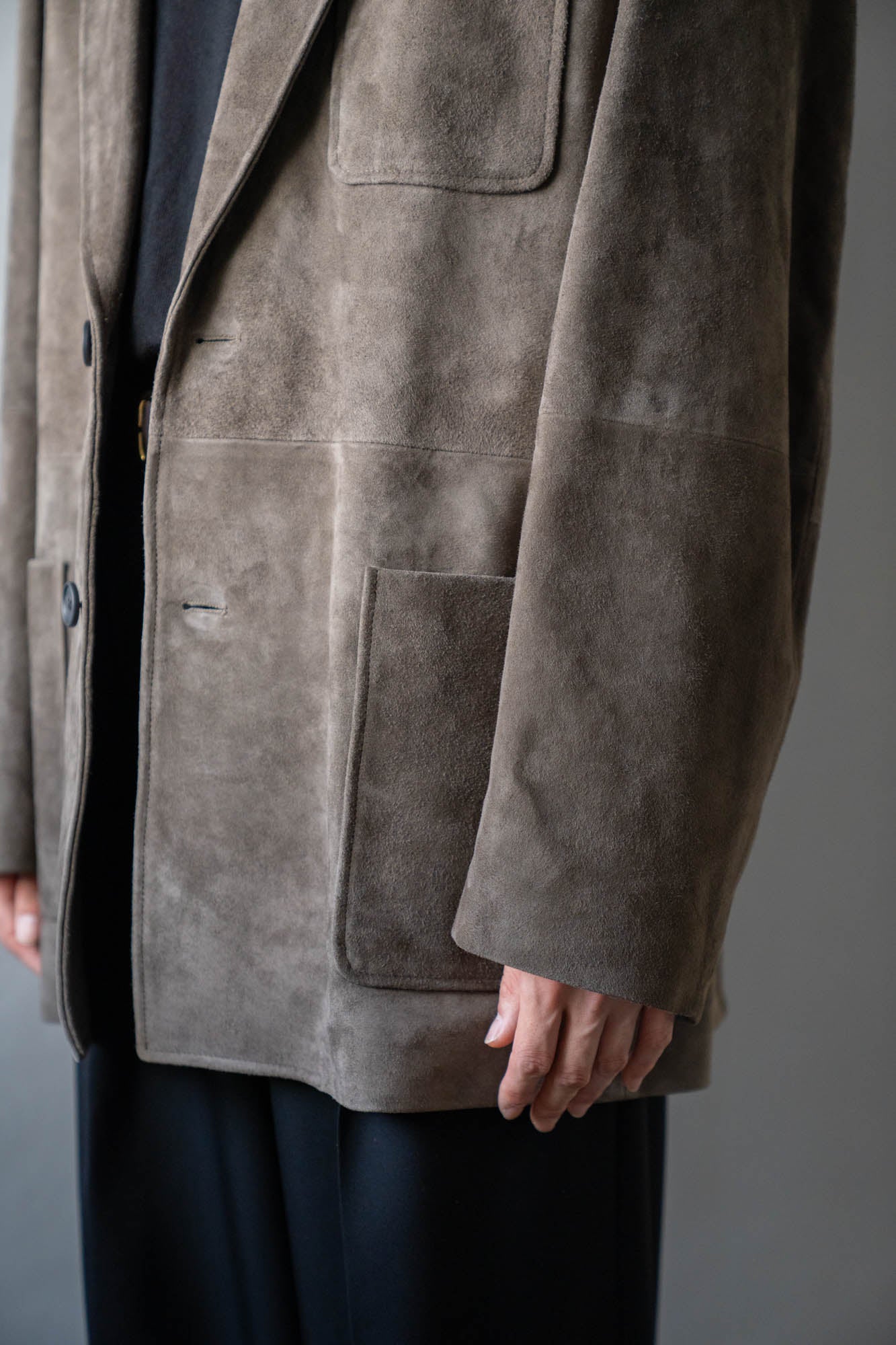 GOAT SUEDE BLAZER(ST.1552)