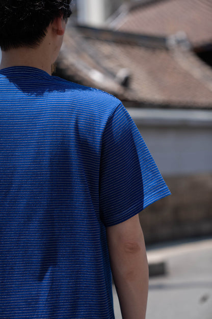 GARMENT DYED BORDER T-SHIRT