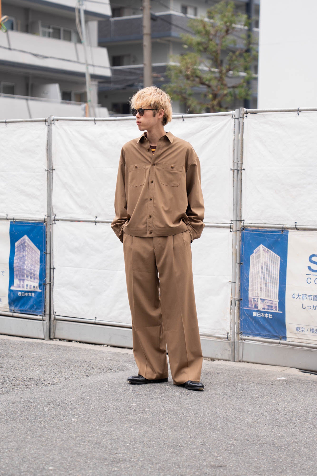 BOXY SHIRT BLOUSON