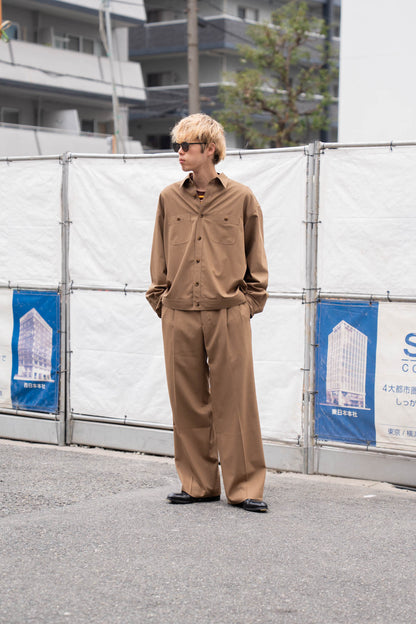 BOXY SHIRT BLOUSON