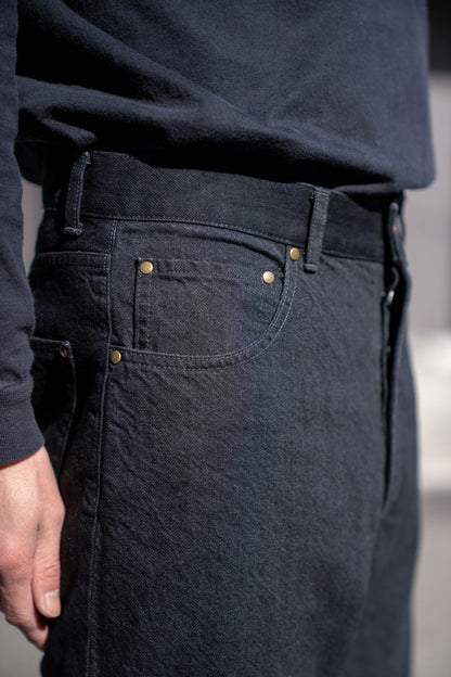 CO/HE PURE STRAIGHT DENIM