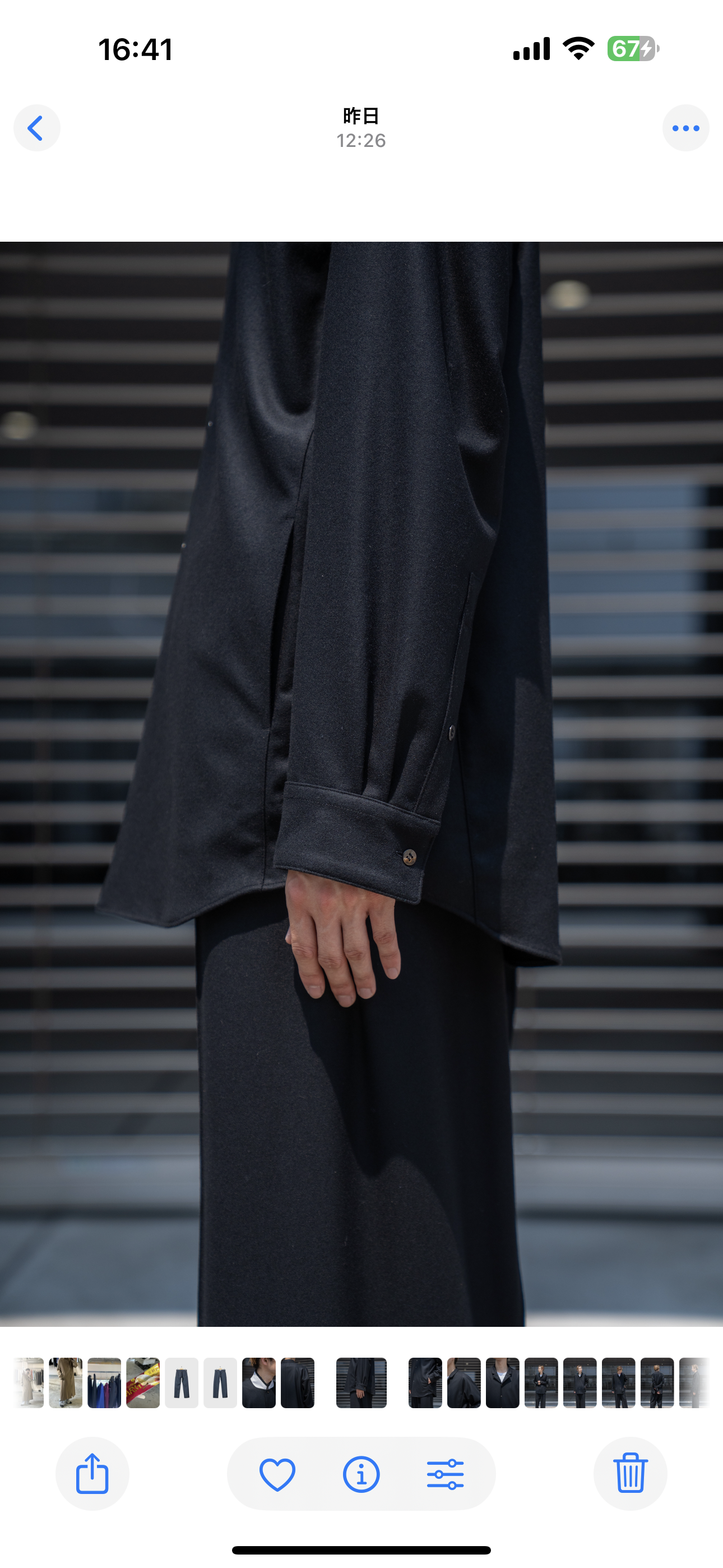 OVERCOAT（オーバーコート）- SHIRT JACKET IN WOOL FLANNEL