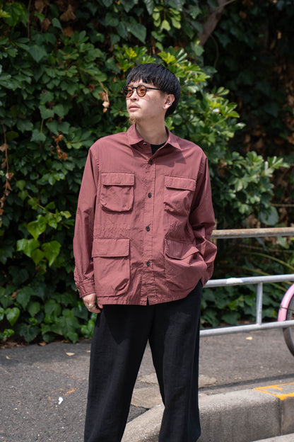 GARMENT DYE SAFARI JACKET