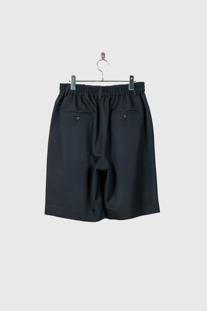 WOOL KERSEY WIDE EASY SHORT TROUSERS(ST.1436)