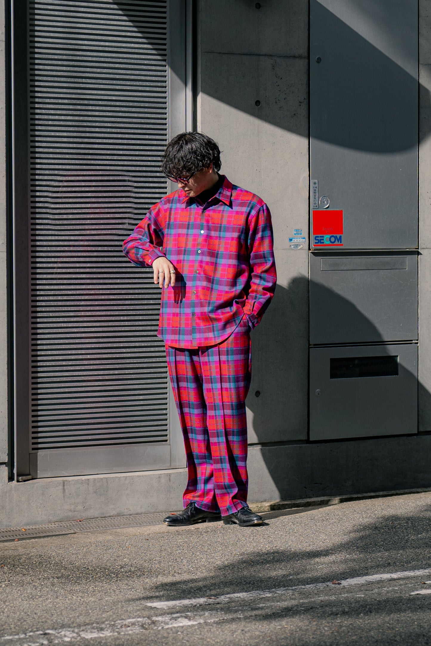 Wool Check Shirt