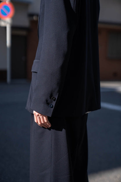 MODIFIED SHAWL COLLAR JACKET