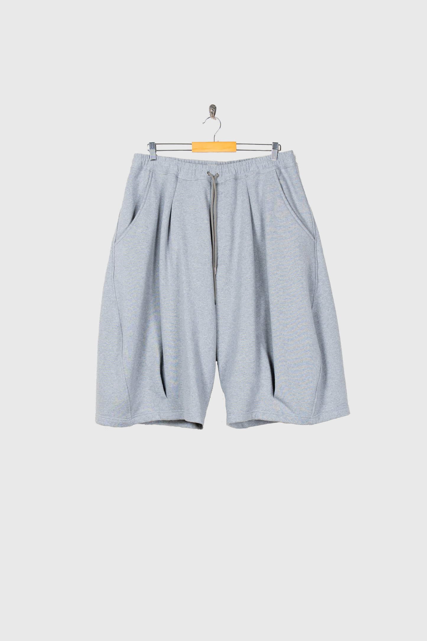 Pleated Balloon Sweat Shorts