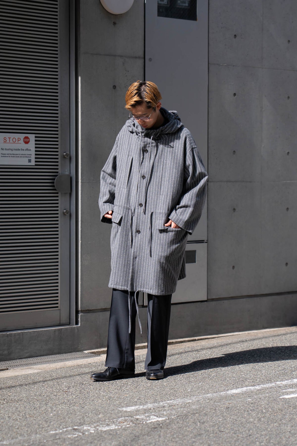 OUTER PARKA - RECYCLED WOOL