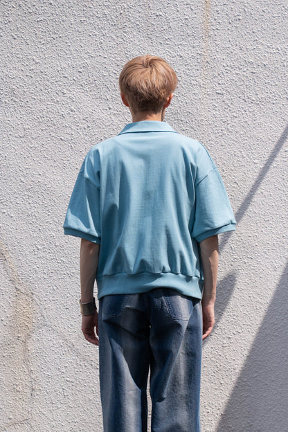 HALF ZIP JERSEY SHORT SLEEVE