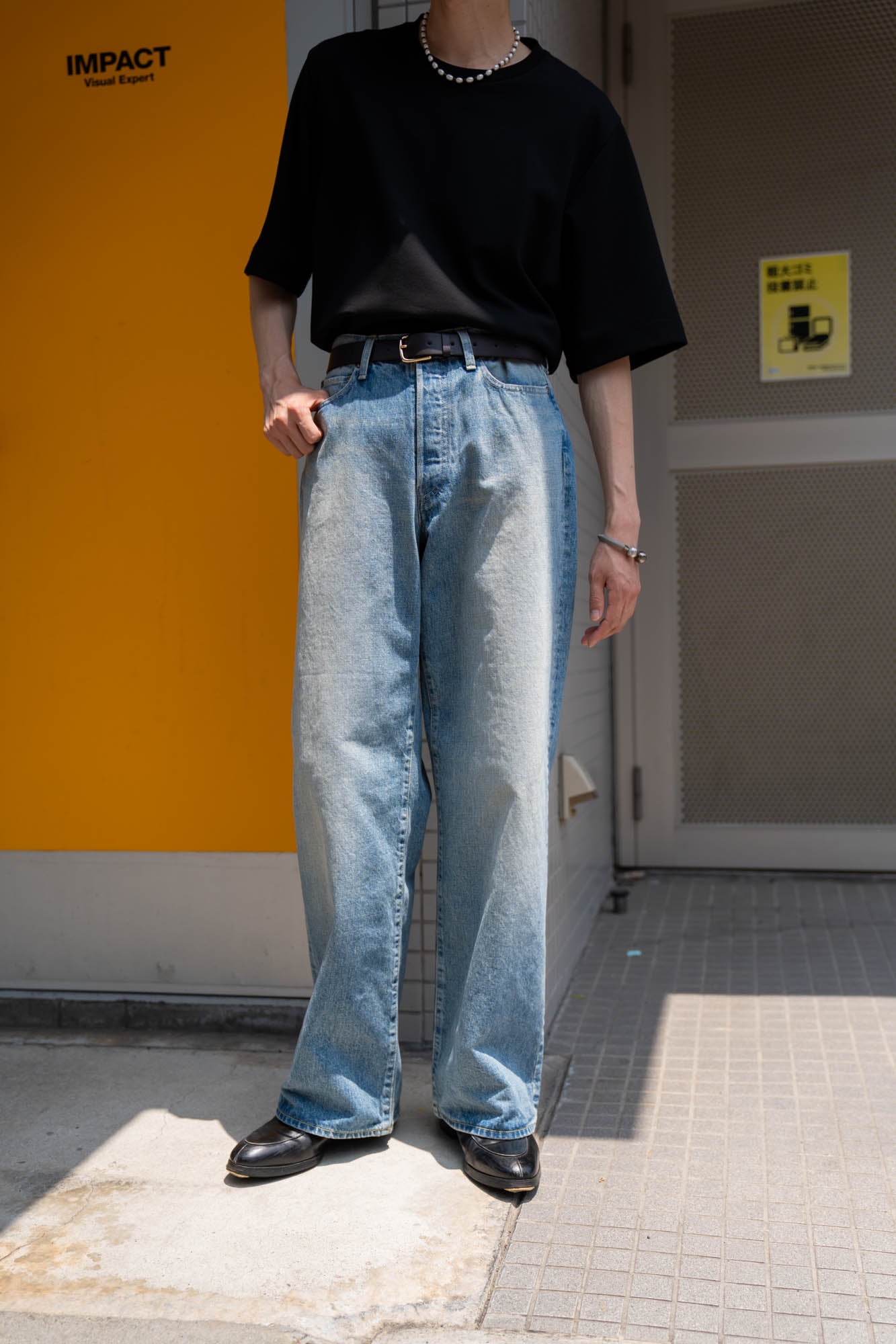 LOOSE DENIM PANTS(ST.1566)