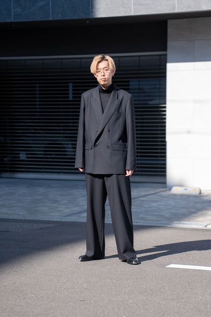 DOUBLE BREASTED TAILORED JACKET