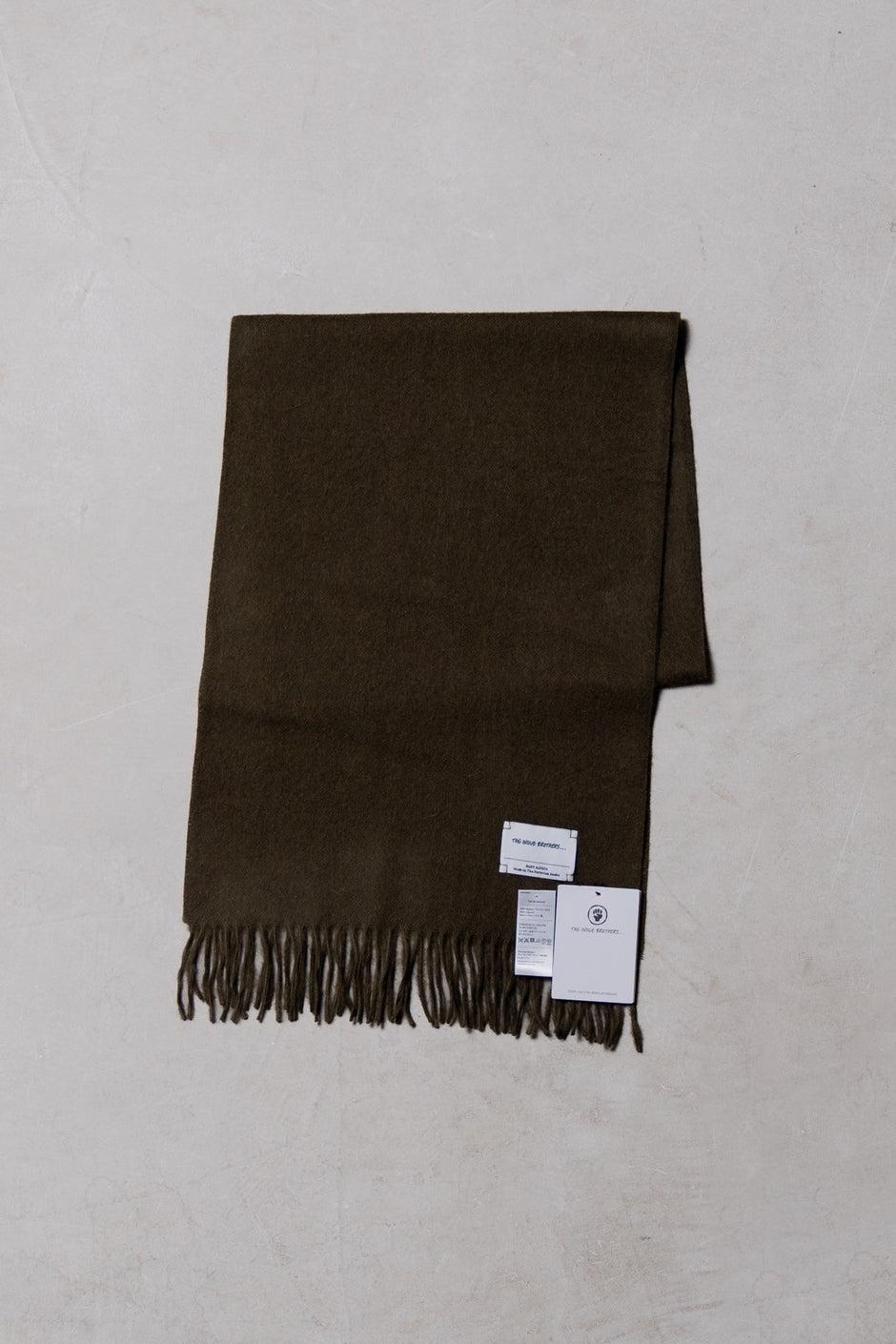 The Inoue Brothers Market check scarf 