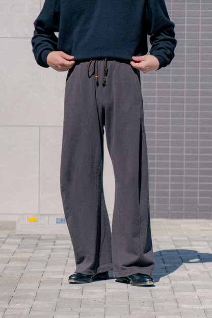 3D TWISTED LOUNGE WIDE PANTS