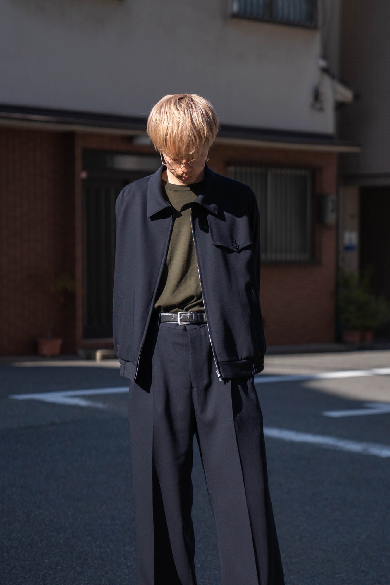 GUNFLAP ZIP BLOUSON
