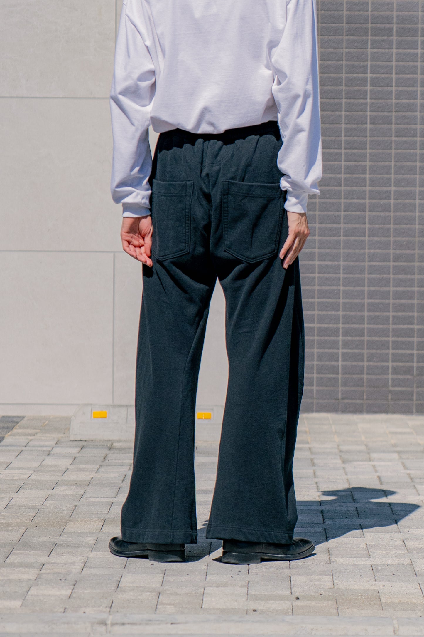 3D TWISTED LOUNGE WIDE PANTS