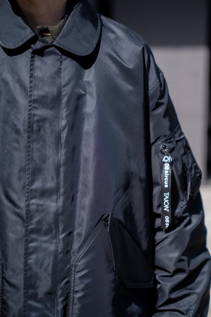 08sircus × TAION Down long MA-1 reversible