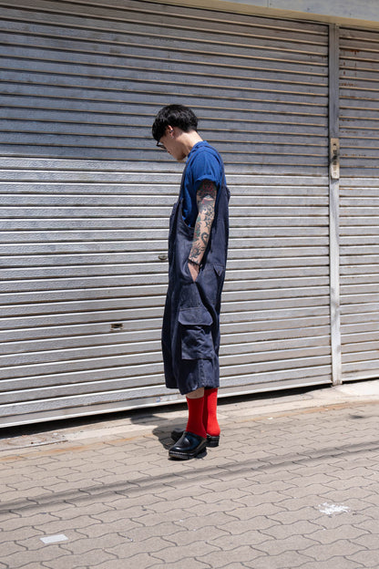 Short Denim Overall