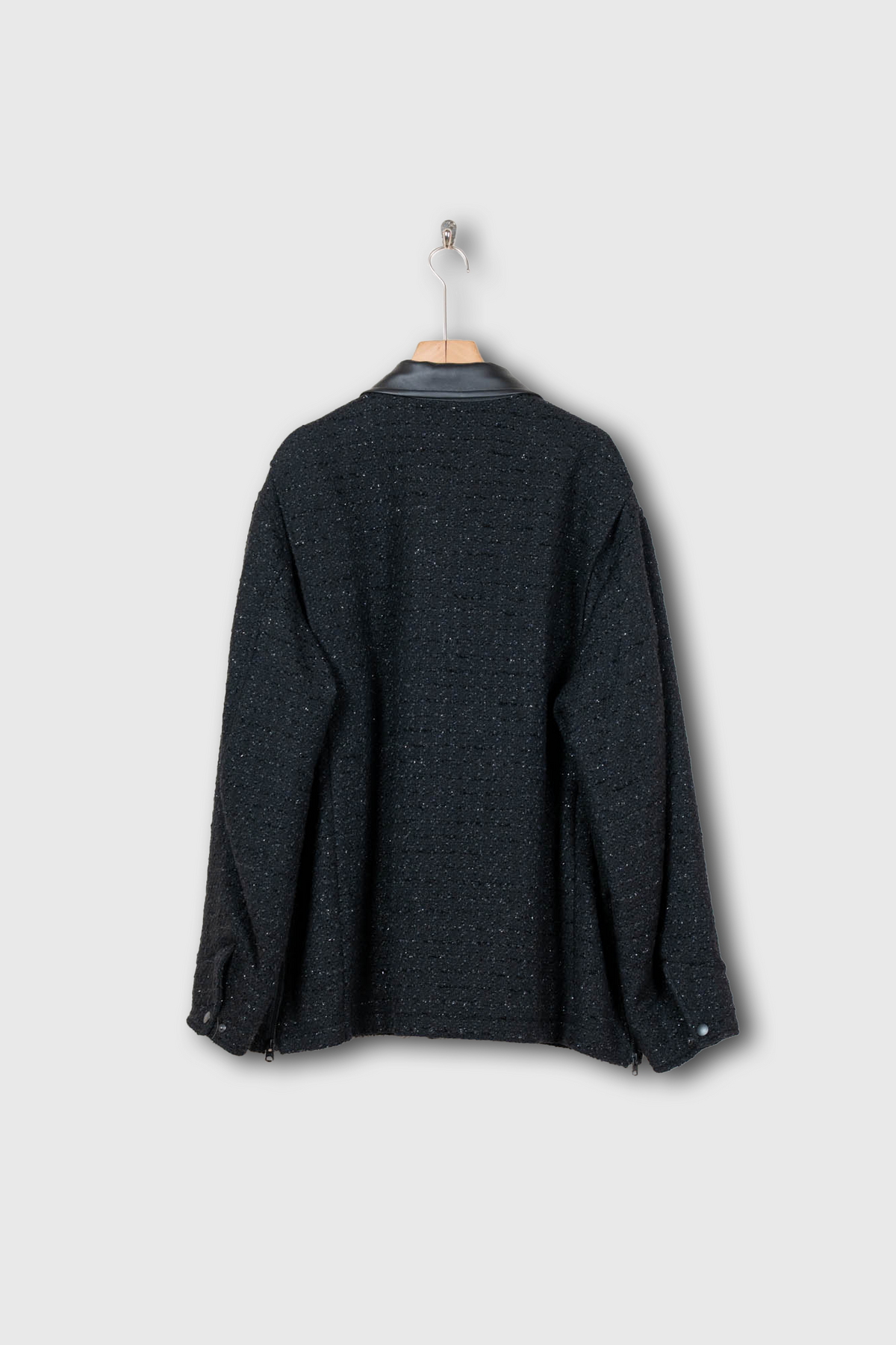Wool tweed coverall