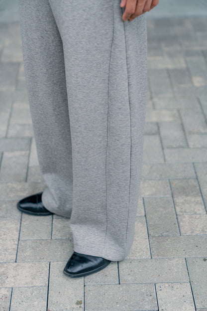 YAK/COTTON SWEAT EASY TROUSERS(ST.1288)