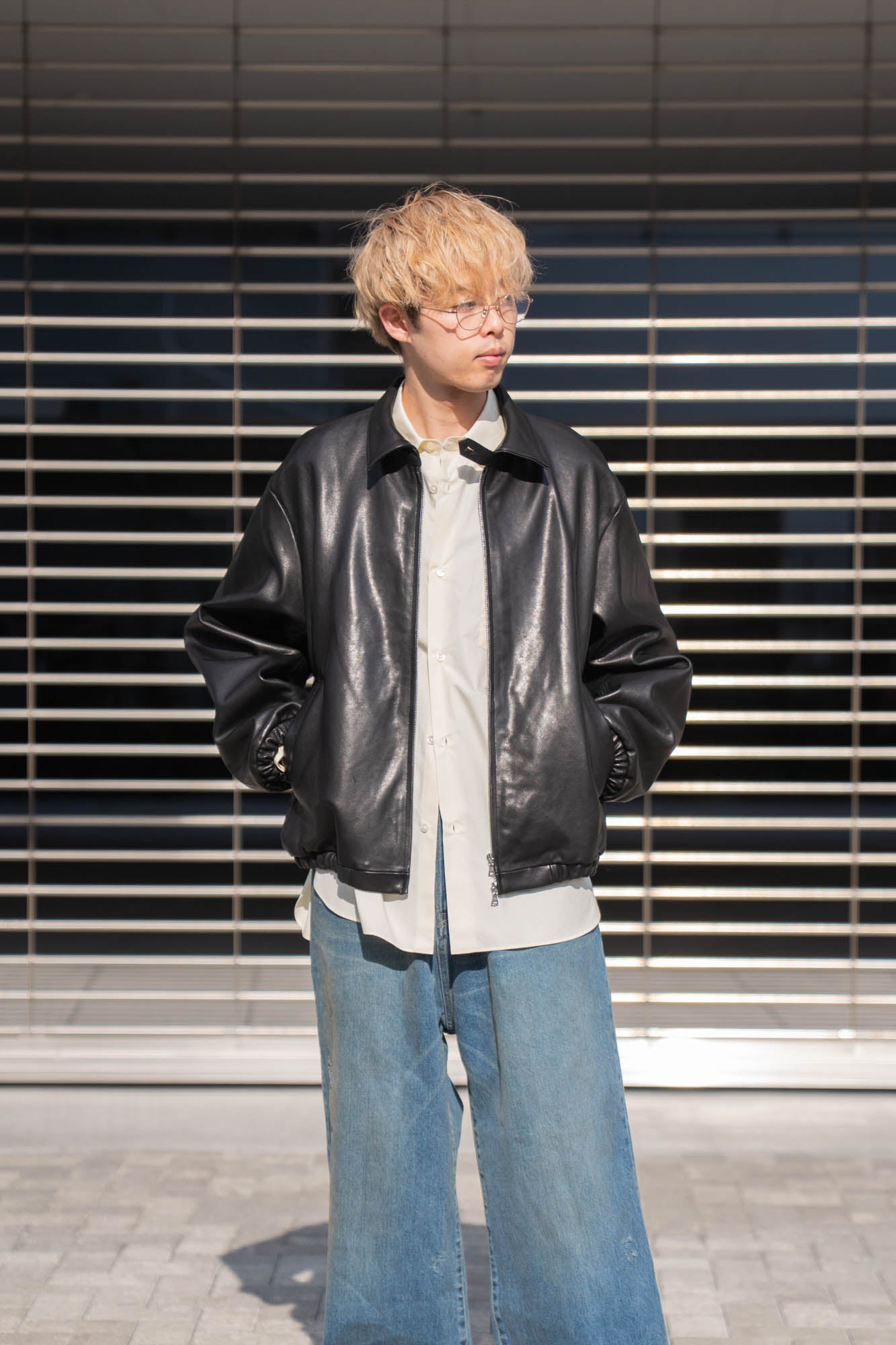 LAMBS LEATHER LIGHT ZIP JACKE(ST.1379) | レザージャケット ssstein