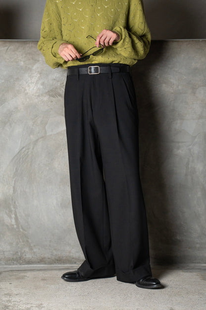 Flow Wide Turn-up Pants