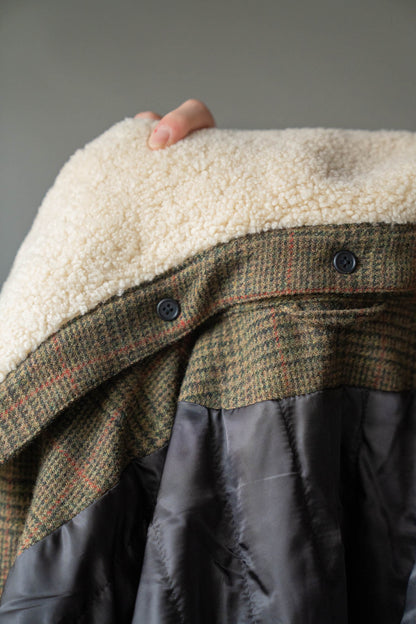 DETATCHABLE COLLAR BRITISH TWEED JACKET(ST.1577)