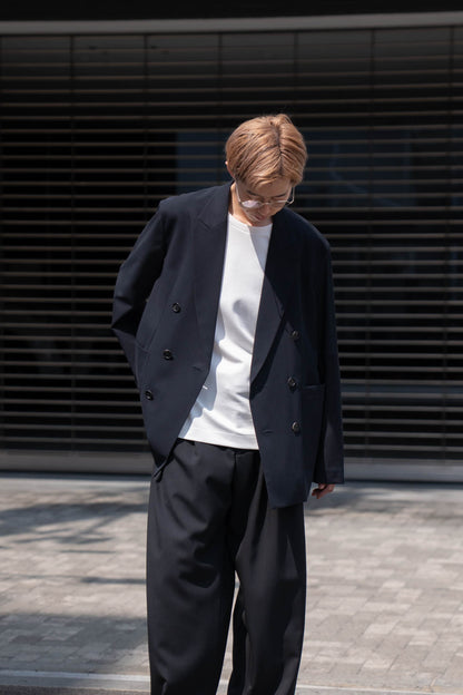 UNLINED NAVY BLAZER