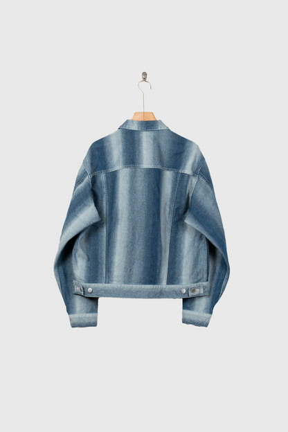 GRADATION DENIM JACKET