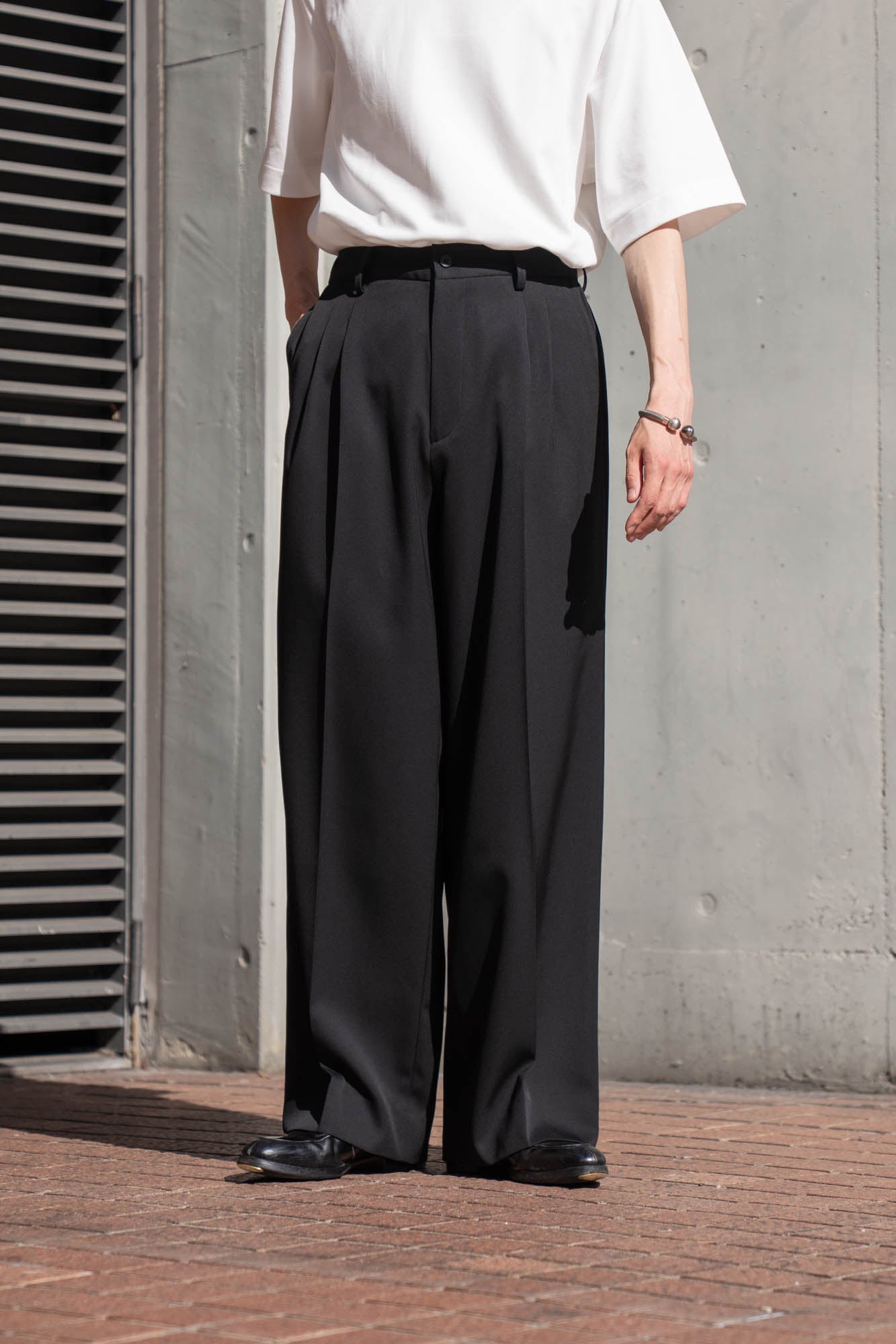 EASY LONG WIDE TROUSERS(ST.1610)
