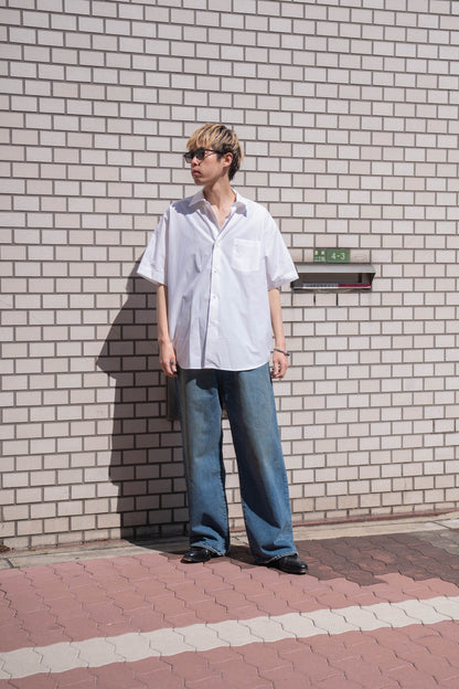 SUVIN COTTON OVERSIZED SS SHIRT(ST.1497)