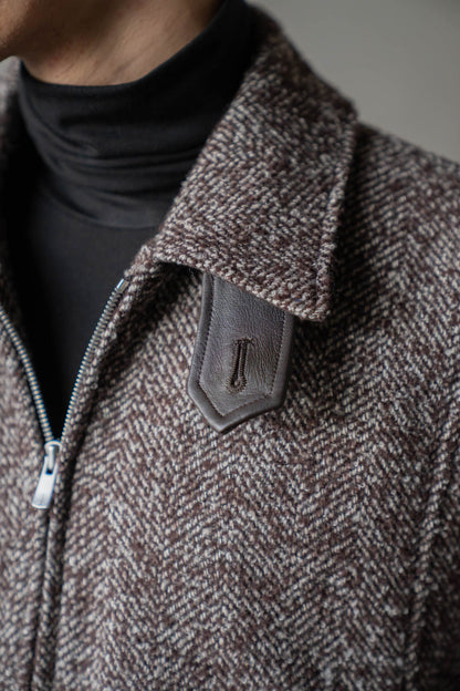 LOOP TWEED SEAM POCKET BLOUSON