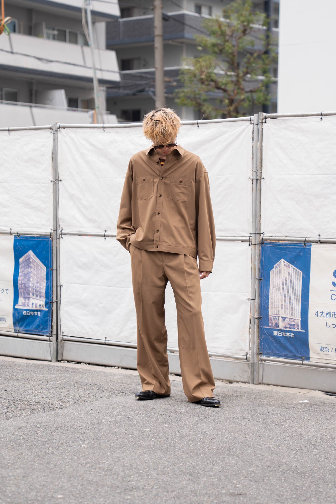 BOXY SHIRT BLOUSON