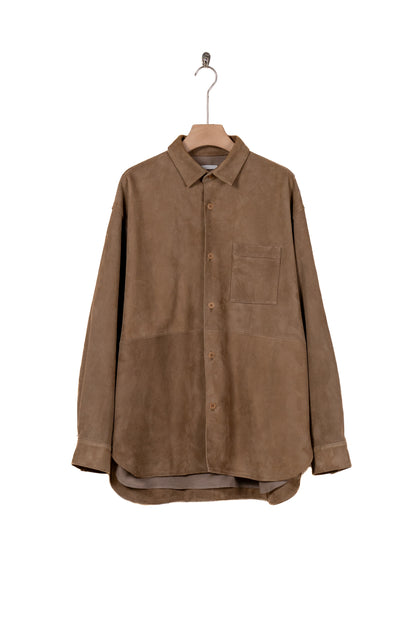 Goat Suede Wide Shirt