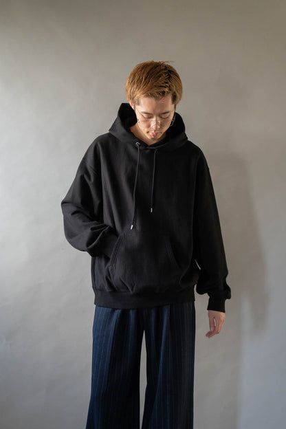 Soft&Hard Sweat Hoodie P/O Wide