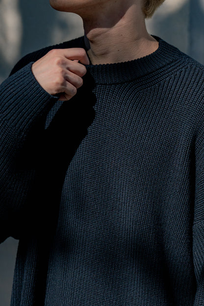 LOW GAUGE MERINO CREWNECK KNIT