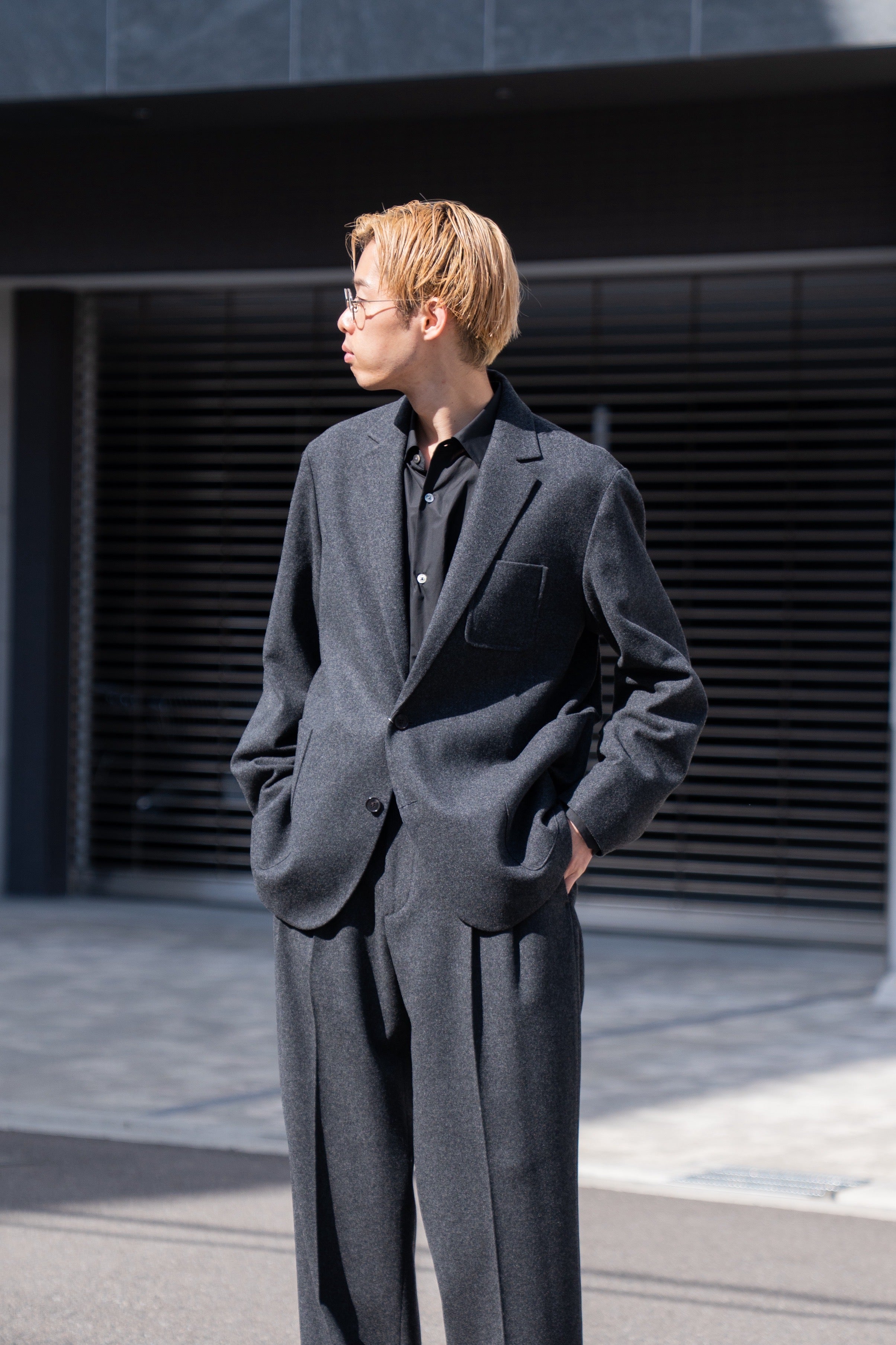 Santiago Cashmere Sports Jacket – sign | サイン