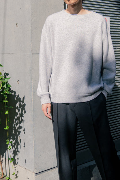 PURE CASHMERE SWEAT KNIT PO